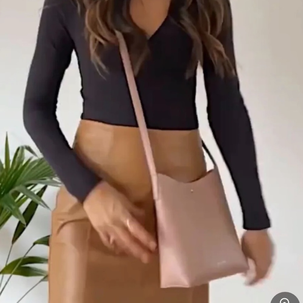 Samara vegan leather shoulder bag
